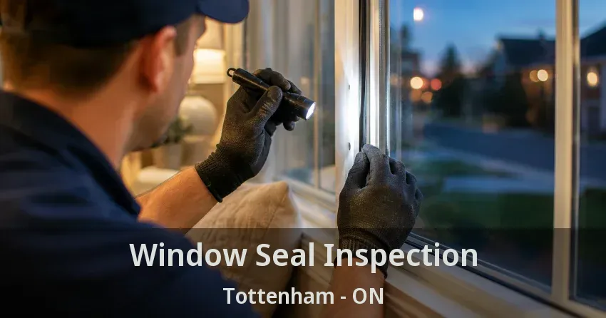 Window Seal Inspection Tottenham - ON