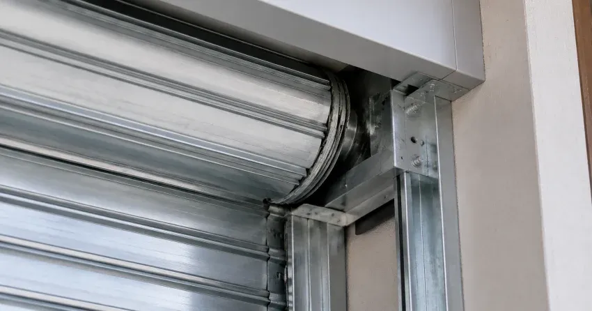 automatic storefront door technician servicing motor and sensor in Tottenham