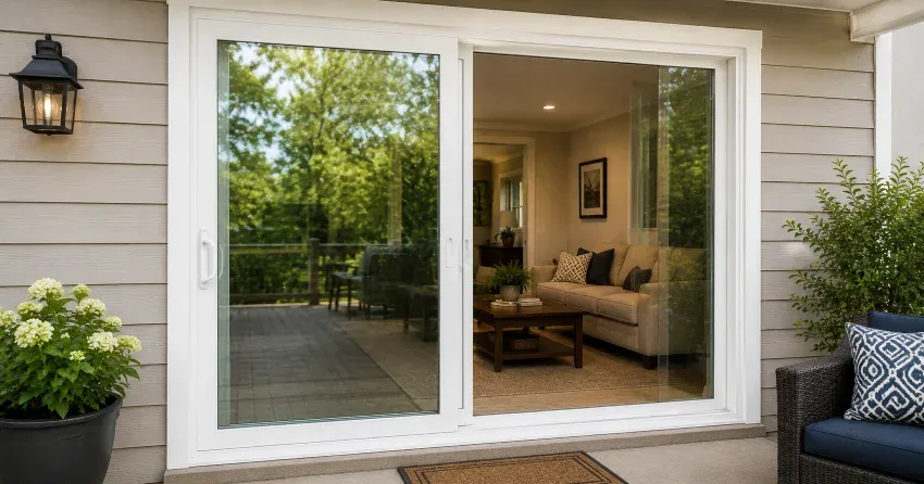 new patio door replacement installed in Tottenham home