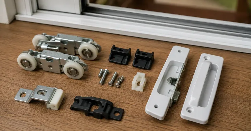 sliding door broken Tottenham roller and track inspection